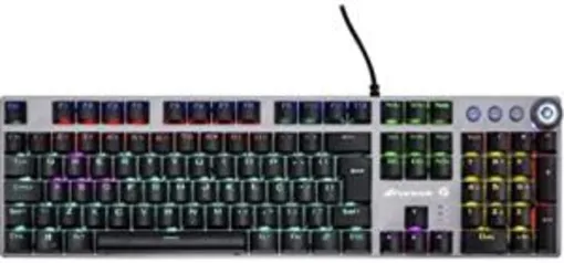 [Prime] Teclado Mecânico Gamer Pro K7 Rainbow, Fortrek - Switch krgd Blue