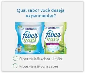 AMOSTRA GRÁTIS FIBER MAIS