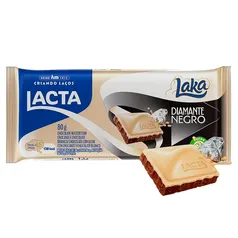 [Leve 4/REGIONAL]  Chocolate ao Leite e Branco Laka + Diamante Negro Lacta 80g