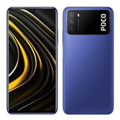 Xiaomi Poco M3 4GB+64GB Versão Global (POCO Yellow) | R$ 1179