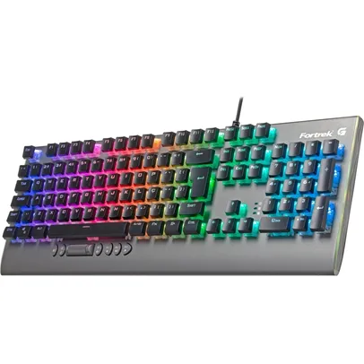 Teclado Gamer Mecanico RGB Fortrek CRUISER Dark Grey USB