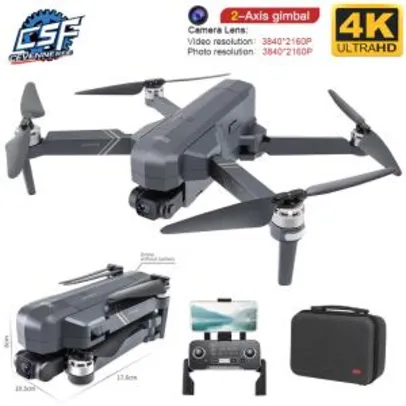 Drone F11 com 1 bateria e 1 caixa de transporte | R$ 507