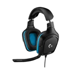 Headset Gamer Logitech G432 7.1 Dolby Surround para PC, PlayStation, Xbox e Nintendo Switch, Preto/A