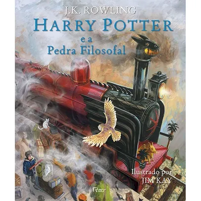 Livro - Harry Potter e a pedra filosofal - Edição ilustrada