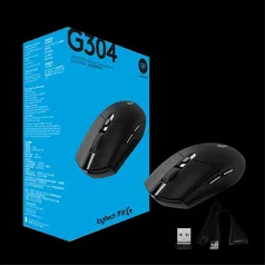 (Primeira Compra) Mouse Gamer Sem Fio Logitech G304 12000 DPI | R$170