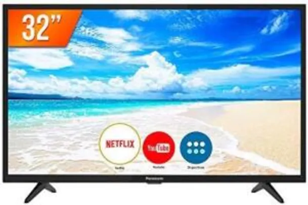 Smart TV LED HD 32” Panasonic Media Player 2 HDMI 2 USB