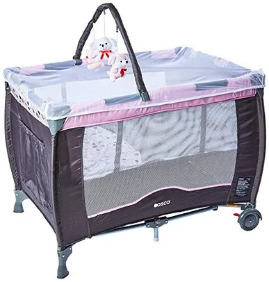 Cosco Kids, Berço Toybar, 0 a 18kg, Rosa