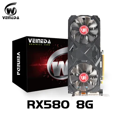 Placa de Vídeo AMD RX580 Veineda