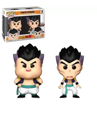 Funko PoP Dragon Ball Z Failed Fusions Special edition Pack FUSÃO GOTENKS