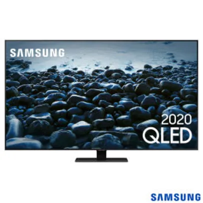 Saindo por R$ 9499: Smart TV 4K Q80T 2020 Samsung QLED 75" QN75Q80TAGXZD | R$9499 | Pelando
