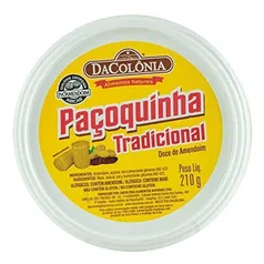 (SUPER) Da Colonia Paçoquinha Rolha Tradicional 210G