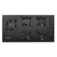 [Cashback R$100] Cooktop Brastemp 5 Bocas BDD85AE Bivolt | R$679