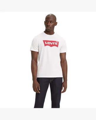 Camiseta Levi&apos;s® Graphic Set-In Neck Branca Manga Curta