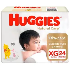 (APP) Fralda Huggies Natural Care XG - 24 Unidades