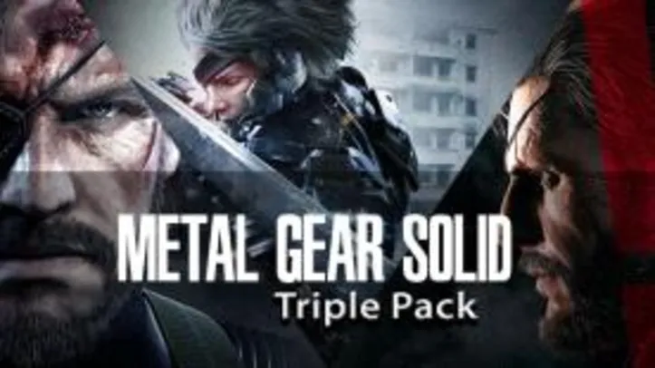 Metal Gear Solid Triple Pack (PC) - R$ 18