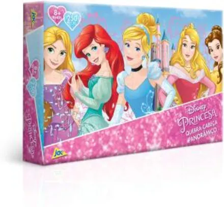 Quebra Cabeça 250 Peças Princesa Toyster Brinquedos | R$ 29