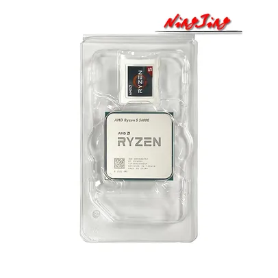 Processador AMD Ryzen 5 5600G 3.9GHz (4.4GHz Turbo), 6-Cores 12-Threads | R$ 1539,16