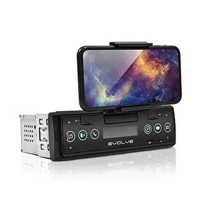 Som Automotivo Evolve Connect Bluetooth 4X35W Suporte p/Smartphone Rádio FM Entrada USB - P3352