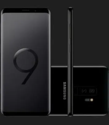 Smartphone Samsung Galaxy S9+ Dual Chip Android 8.0 Tela 6.2" Octa-Core 2.8GHz 128GB 4G Câmera 12MP Dual Cam - Preto