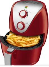 [REEMBALADO]Fritadeira Elétrica Sem Óleo - Air Fryer Mondial AF-32-RI Family 3,5L Vermelha 