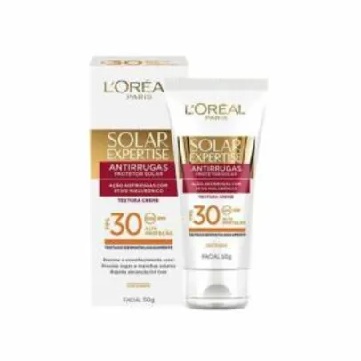 Protetor Solar Facial L'oréal Expertise Antirrugas FPS30 | R$20