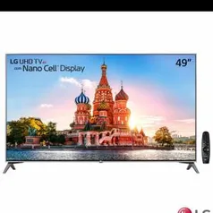 Smart TV 4K LG LED 49” Nano Cell™ Display, webOS 3.5, Harman/kardon, Controle Smart Magic - 49UJ7500