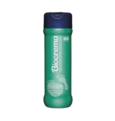 (Prime) Desodorante Para Pés Biocrema Mentolado - 100g | R$2,56