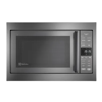 Micro-ondas de Embutir Electrolux 34L Cinza Experience com Painel Inteligente (ME3BC) 220V