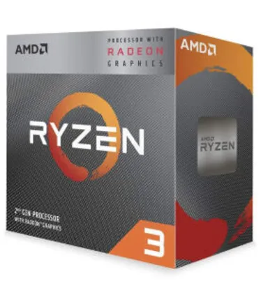 Processador AM4 Ryzen 3 3200G | R$606