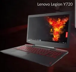 Lenovo Legion Y720 i7 7700HQ 8GB de RAM 2TB HD - R$5499