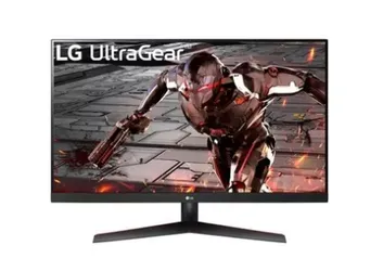 Monitor Gamer LG UltraGear 32 LED, 165 Hz, QHD, 1ms, HDMI/DisplayPort, 95% sRGB, FreeSync Premium, HDR 10, VESA, Preto - 32GN600-B