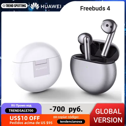 Fones de ouvido Huawei FreeBuds 4
