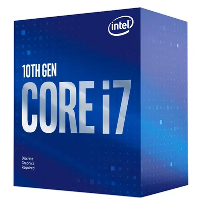Processador Intel Core i7-10700F 10ª geração 4.8GHz 8/16 LGA 1200 | R$1840