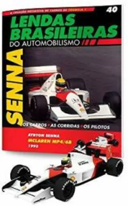 Mclaren Honda Mp4/6B. Ayrton Senna - Lendas Brasileiras do Automobilismo. 40