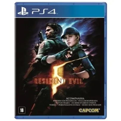 Resident Evil 5: Remastered - PS4 - R$ 62,99