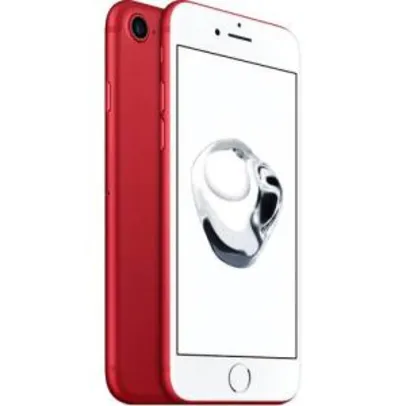 iPhone 7 128GB Vermelho IOS 10 - R$ 2930