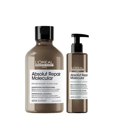 Kit Loreal Professionnel Molecular - Shampoo 300 ml + Sérum 250 ml