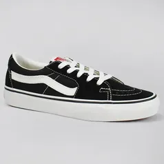 Tênis Vans Sk8-Low Black White, Original - Tamanho 34 ao 44