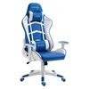 Imagem do produto Cadeira Gamer Mx5 Giratória Branco e Azul - Mymax