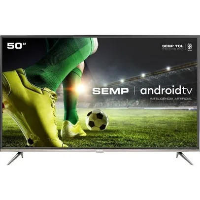 [APP] Smart TV LED 50" Semp SK8300 4K HDR Android Wi-Fi | R$2.100