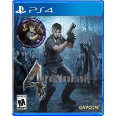 Jogo para PS4 Resident Evil 4 - R$ 67