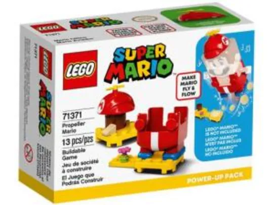 LEGO Mario Bros Pacote Power Up Mario de Hélice 71371 - 13 Peças | R$ 52