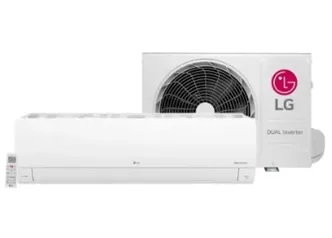 Ar Condicionado Split Hi Wall Inverter LG Dual Compact +IA R-32 9000 BTU/h Frio S3NQ09AAQAL.EB2GAM1 – 220 Volts