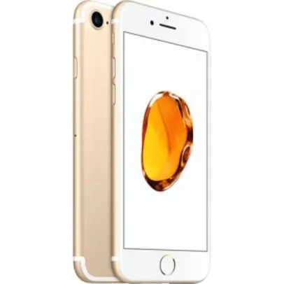 iPhone 7 32GB Dourado Tela 4.7" iOS 10 4G Câmera 12MP - Apple por R$ 3079