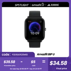 Smartwatch Amazfit Bip U