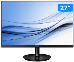 Monitor para PC Philips 272V8A 27” LED IPS - Widescreen Full HD HDMI VGA 