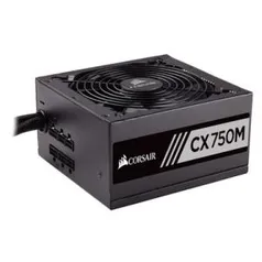 Fonte Semi Modular Corsair CX750M 750W 80 Plus Bronze - R$ 436