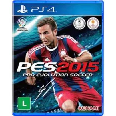 [Submarino] Game Pro Evolution Soccer 2015 - PS4 - R$20