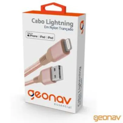 Cabo Lightning em Nylon Trançado com 1m - Geonav - R$58