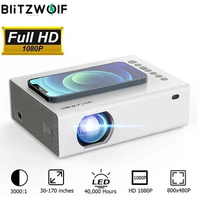 Mini Projetor Portátil Blitzwolf BW-VP12 LED | R$423